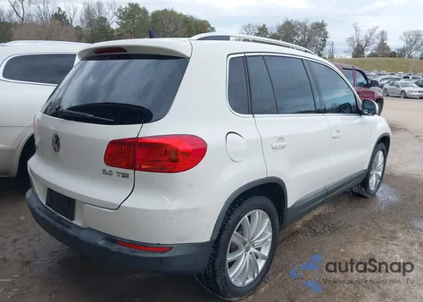 2012 Volkswagen Tiguan Se из США, поврежденный, VIN WVGAV7AX0CW559393